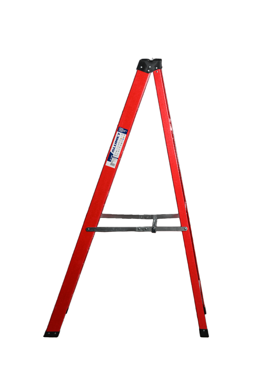 Стремянка SF 1005 стеклопластиковая 5 ступеней, Alumet, с органайзером  - Вид №5