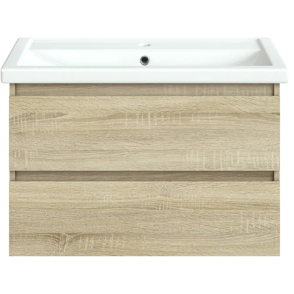 Тумба под раковину подвесная Matteo-2 80 см цвет сонома VIGO STLM-2011621