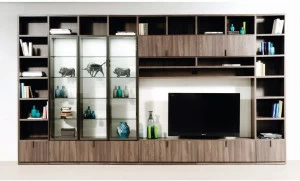 Roche Bobois Модульная оборудованная стенка с подставкой под телевизор