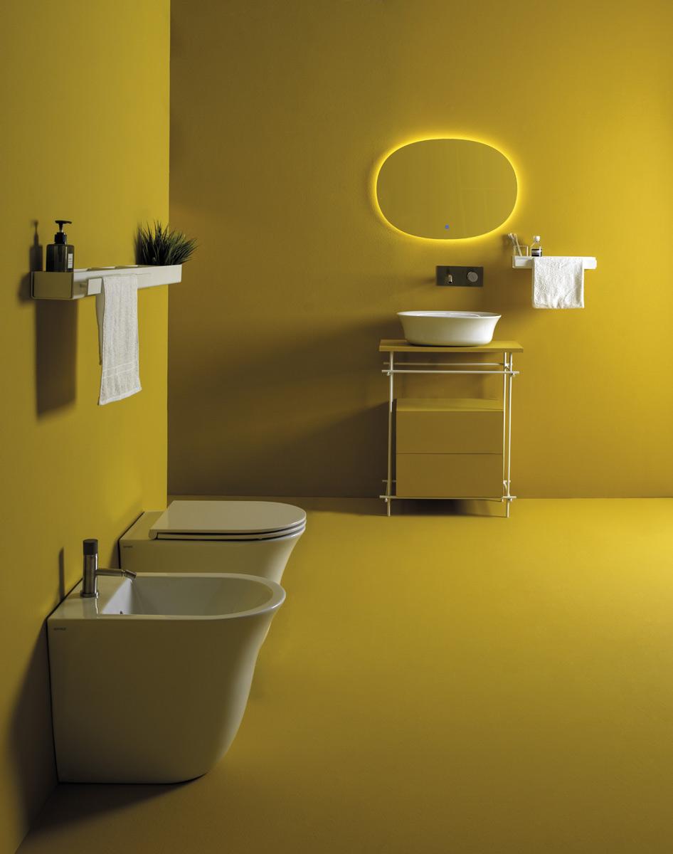 FLWC0126 Напольный унитаз приставной GSG CERAMIC Flut - Вид №4