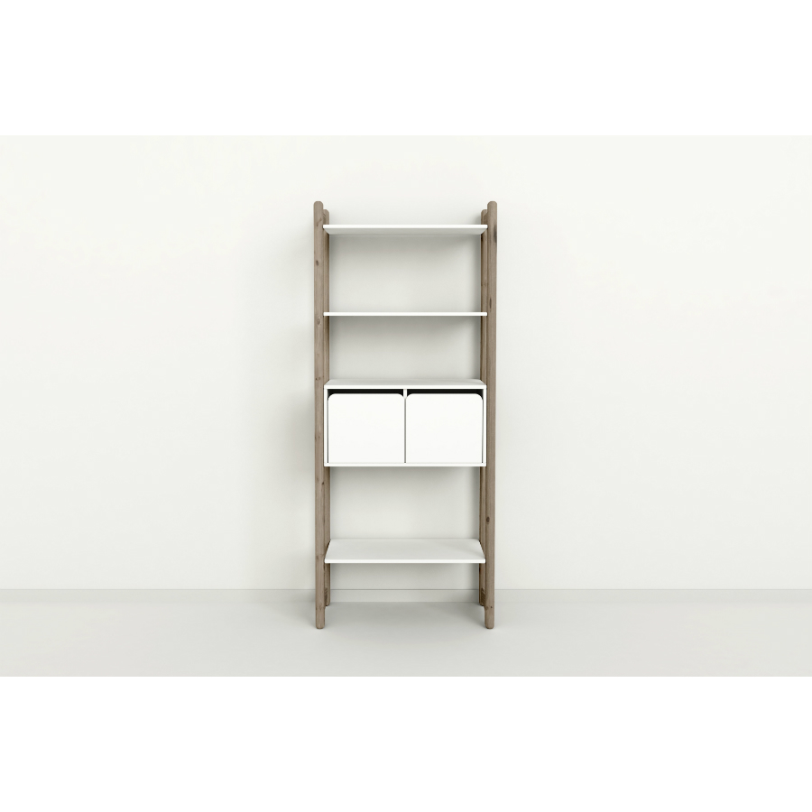 Гарнитур Maxi С, 1 полка и 1 комод, коричневый Flexa 812650514 - Вид №1