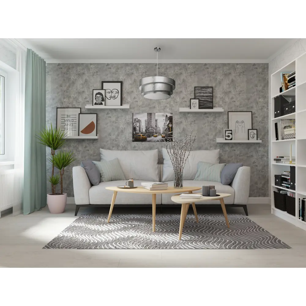 Обои флизелиновые Erismann Alexandria белые 1.06 м 3709-4 STLM-2143579 - Вид №5