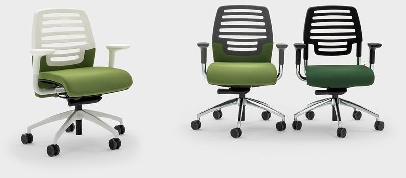 Viganò Офисный стул с тканевыми и пластиковыми колесами Madam office sun-id-1452415 - Вид №1