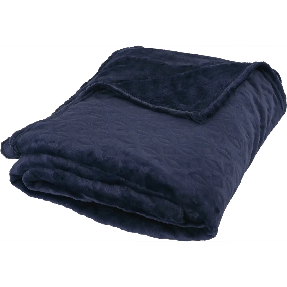 Плед «Granada» 200х220 см микрофибра цвет синий BELEZZA STLM-2084656 - Вид №2