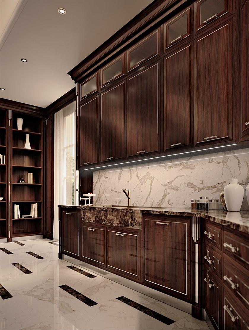 Martini Interiors Кухня на заказ из розового дерева Essenza sun-id-1503888 - Вид №2