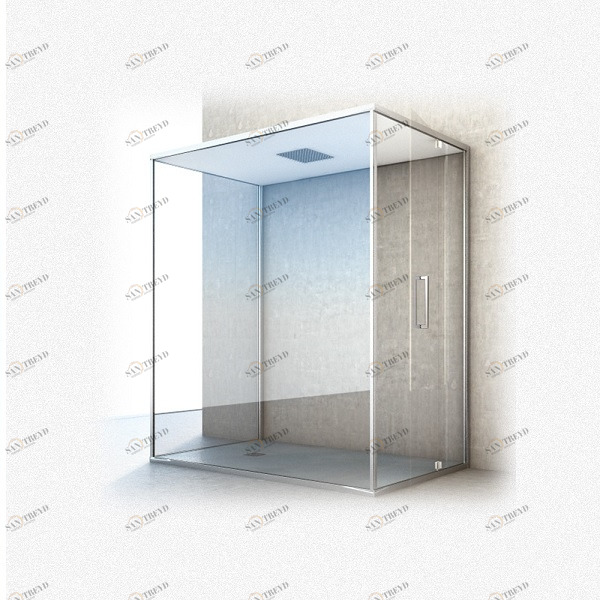 Ограждение для душа и турецкой бани Gemini 6 110х90 см 1GNR5S0 Gruppo Geromin