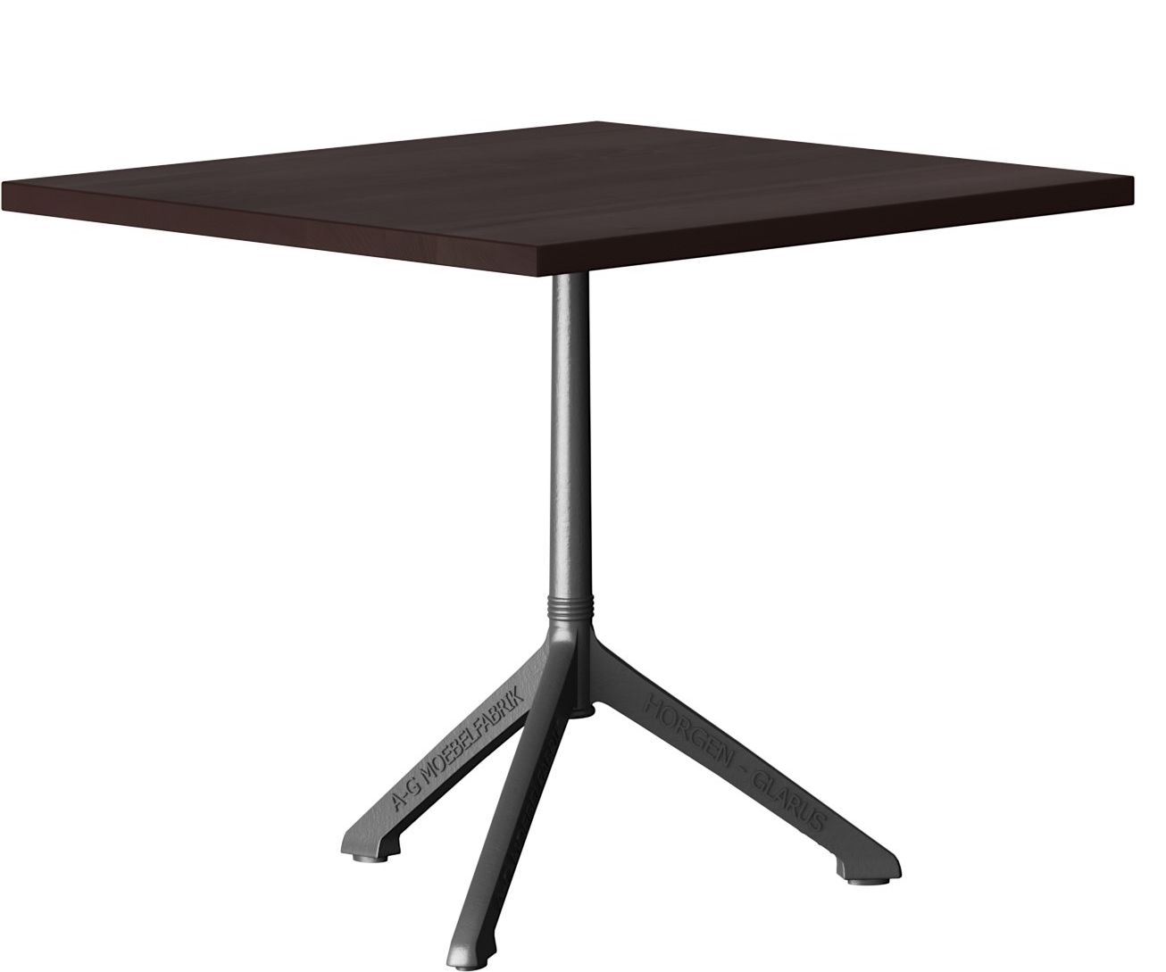 Квадратный обеденный стол из массива дерева horgenglarus EPOC ARCH-00030913 - Вид №8