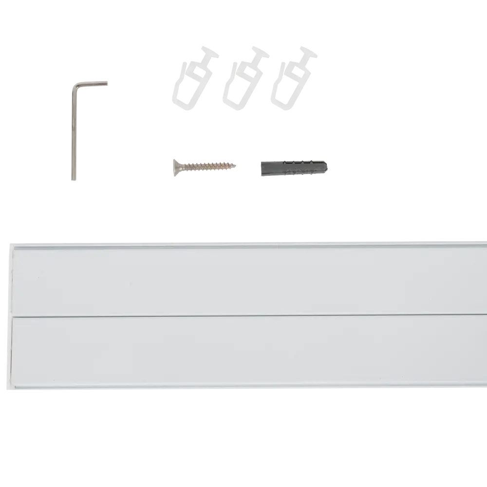 Карниз двухрядный Orbis 240 см алюминий STLM-2113812 - Вид №1