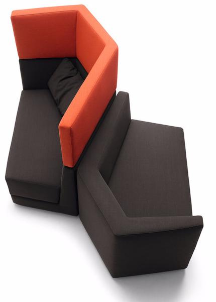 COR Секционный модульный диван из ткани Scope sun-id-1425272 - Вид №2