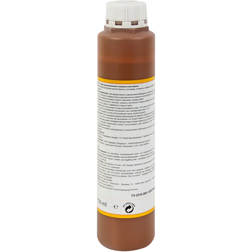 Краситель Abtonfarbe №112 0.75 л цвет оксид коричневый Dufa STLM-2133217 - Вид №1