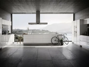 SieMatic Глянцевая лакированная островная кухня