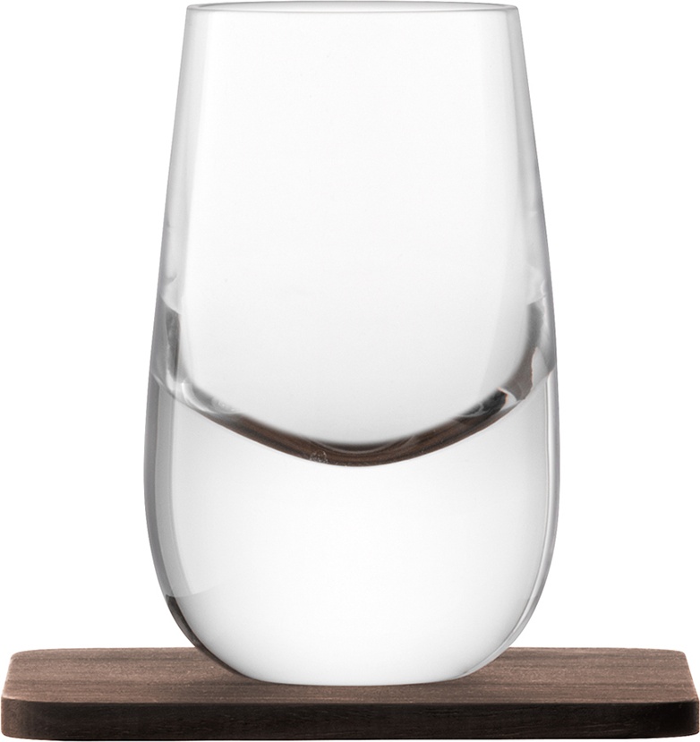 10607735 LSA International Набор шотов на подставках LSA International, Whisky, 80мл, 2шт. Стекло 