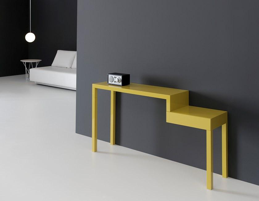 Kendo Mobiliario Лакированная прямоугольная консоль из мдф с ящиками sun-id-1462690 - Вид №2