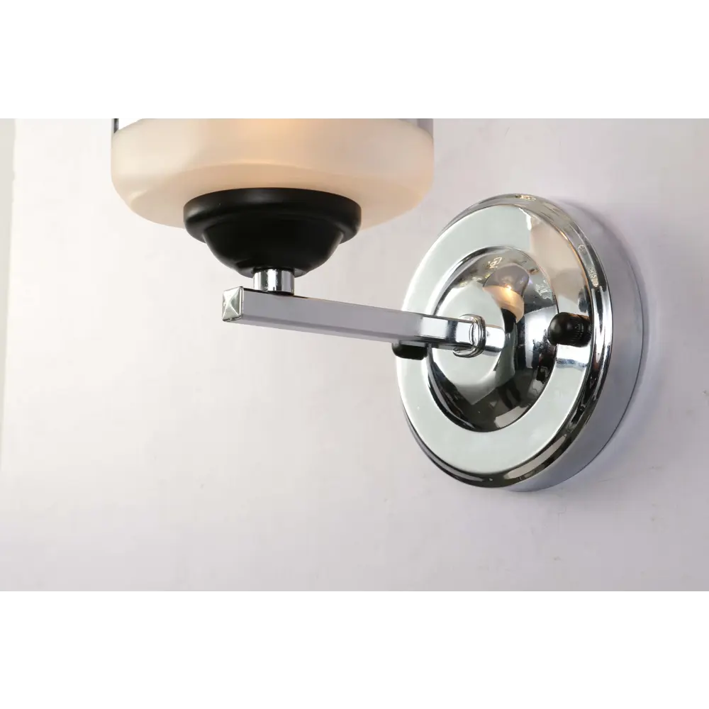 Бра Jlight Kira 3122/1W E27 60 В цвет черный/хром 83279079 STLM-2171226  - Вид №2