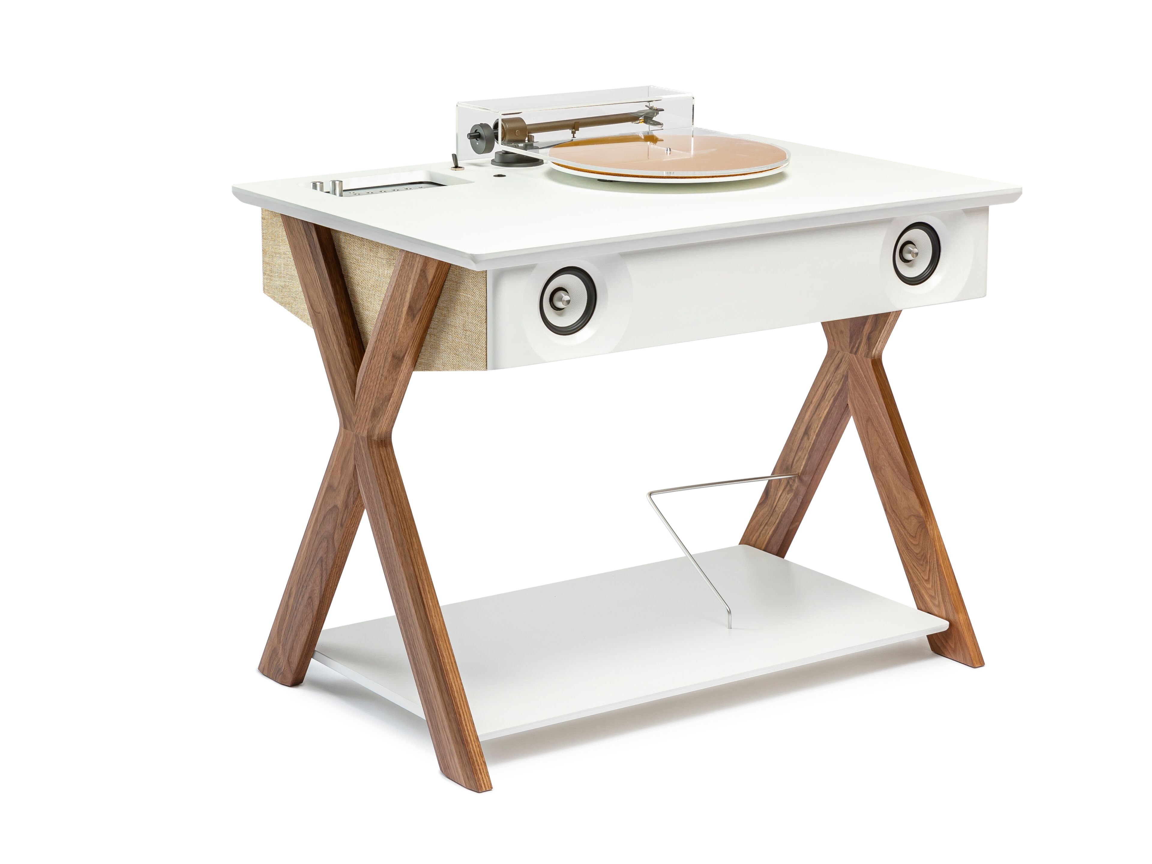 Акустический динамик из орехового дерева с поворотным столом La Boite concept LX X ARCH-00005478 - Вид №3