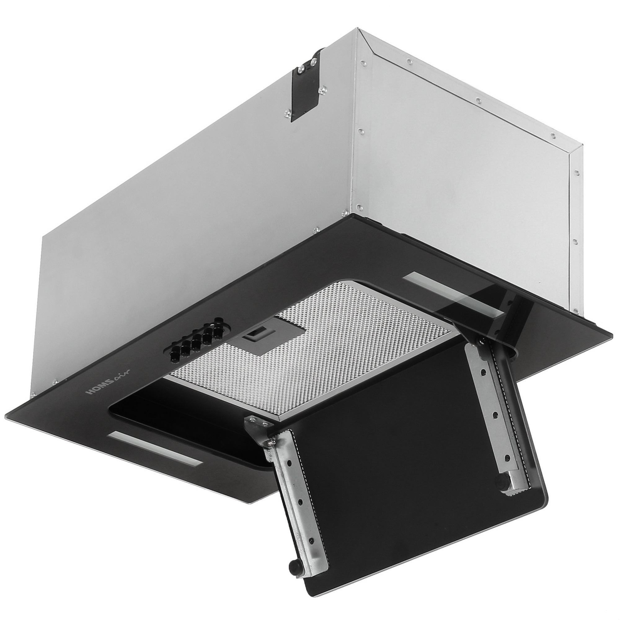 8160065 Вытяжка полновстраиваемая HOMSair CROСUS PUSH 52 черный STDN-0064438 - Вид №2