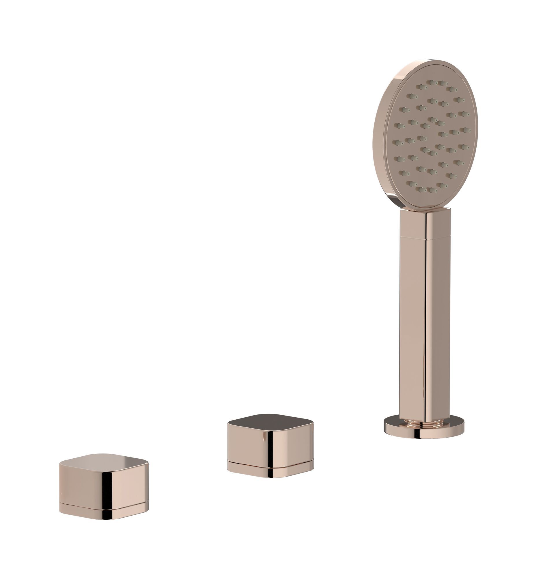 Встраиваемый смеситель для ванны с 3 отверстиями и ручным душем IB Elio ARCH-00084092 - Вид №10