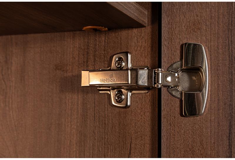 1688 Шкаф одностворчатый Loft 60 см Дуб Табак R-HOME 4009292h_Табак - Вид №6