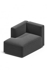Угловой модуль Qbot | Lounge con bracciolo Martedesign Qbot