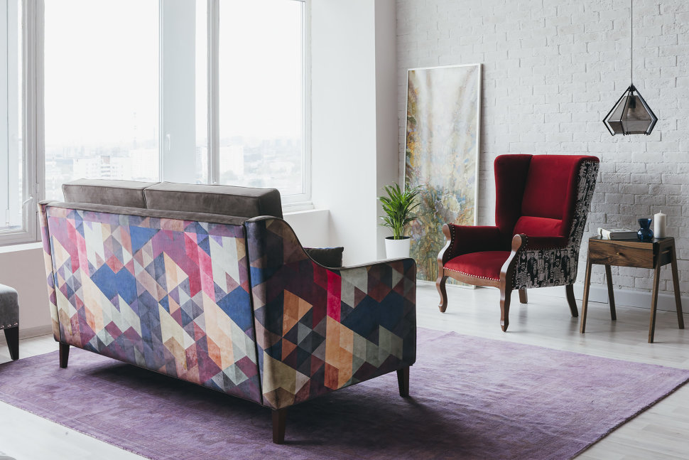 Диван Triangle прямой коричневый ICON DESIGNE TRIANGLE 096827 Коричневый  - Вид №4