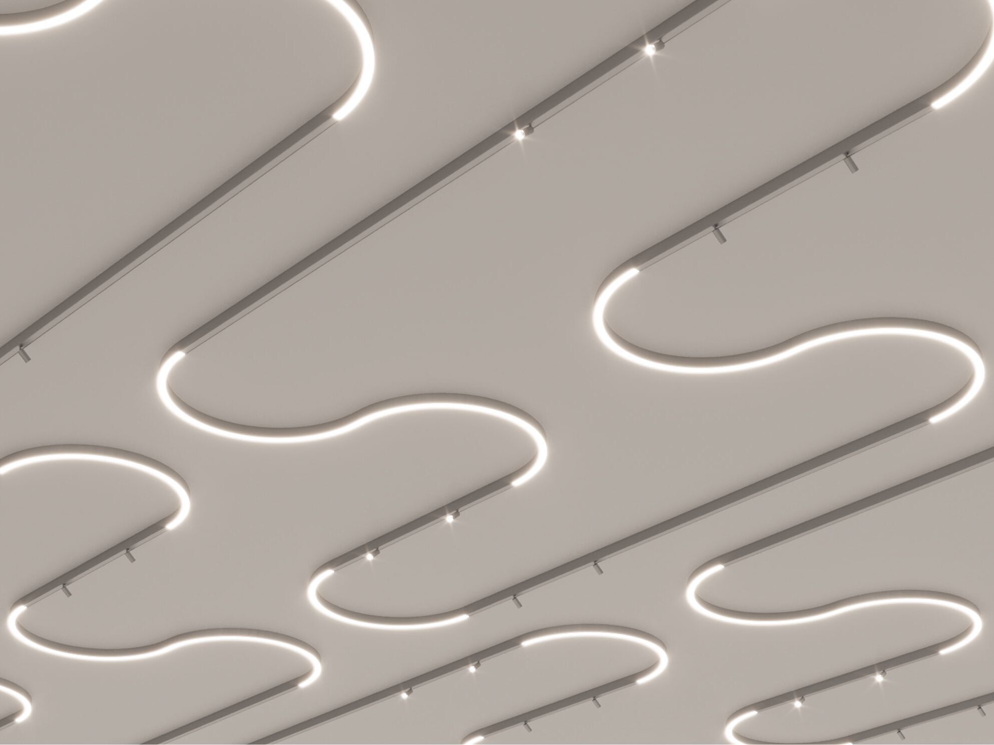 Металлический светодиодный потолочный светильник PROLICHT Forties ARCH-00089406