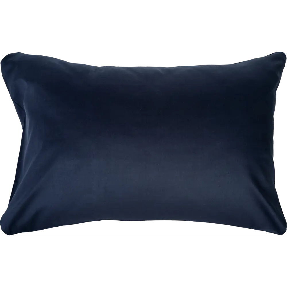 Наволочка 50х70 см сатин цвет тёмно-синий Santreyd STLM-2007518