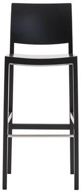 Andreu World Барный стул высокий деревянный Duos Bq2756 - Вид №3