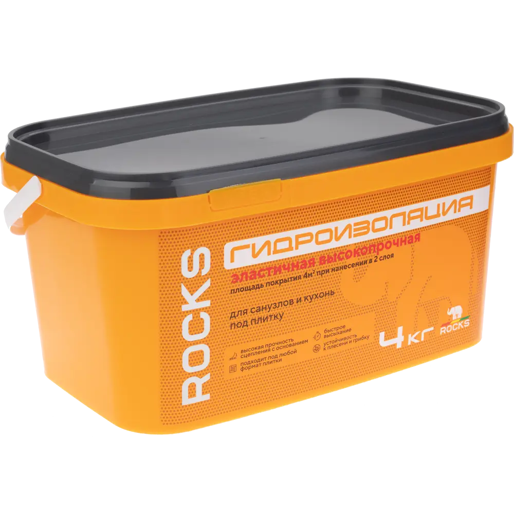 Гидроизоляция Rocks для влажных помещений 4 кг 83670365 STLM-0043260 - Вид №3