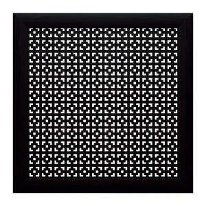 Экран для радиатора Дамаско МДФ 60x60 см венге