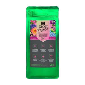 Zion Protect — органическое удобрение для цветущих растений 0.9 кг 89400536