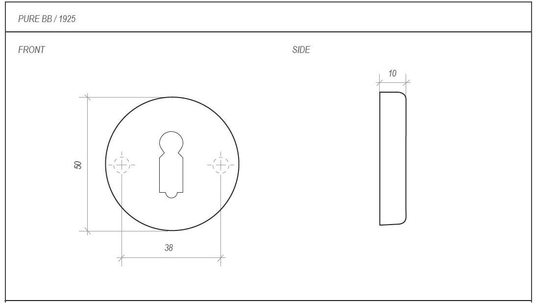 Dauby Круглая насадка Pure® 14605 - Вид №2
