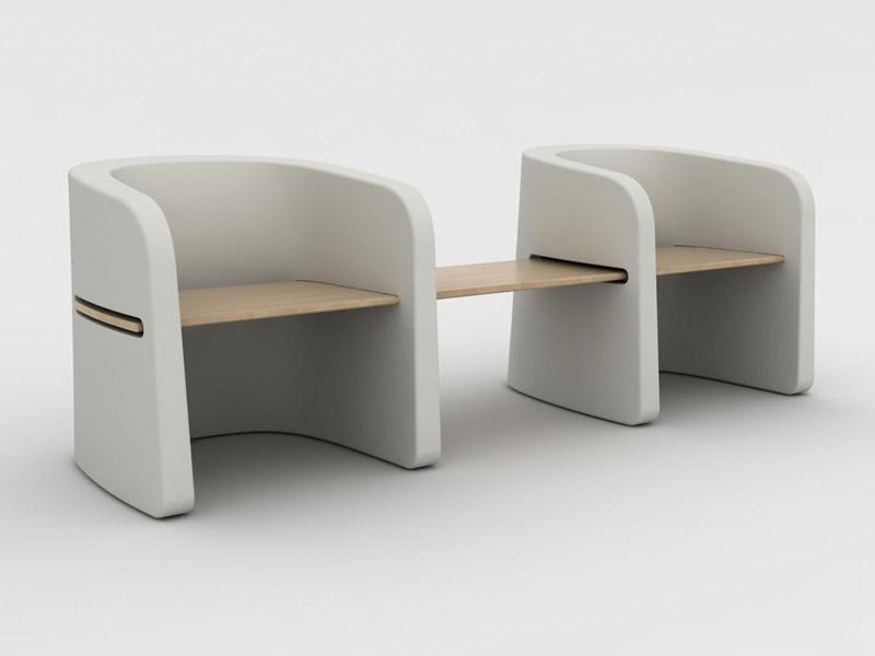 Plust Скамейка из полиэтилена Talea sun-id-1433166 - Вид №2