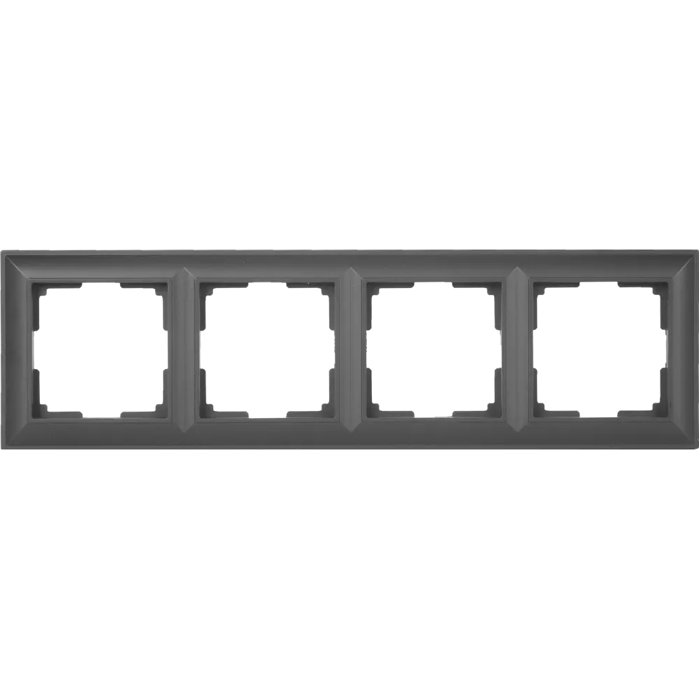 Рамка Werkel Fiore для 4 розеток — элегантное решение для современного интерьера 82125353 STLM-0019682