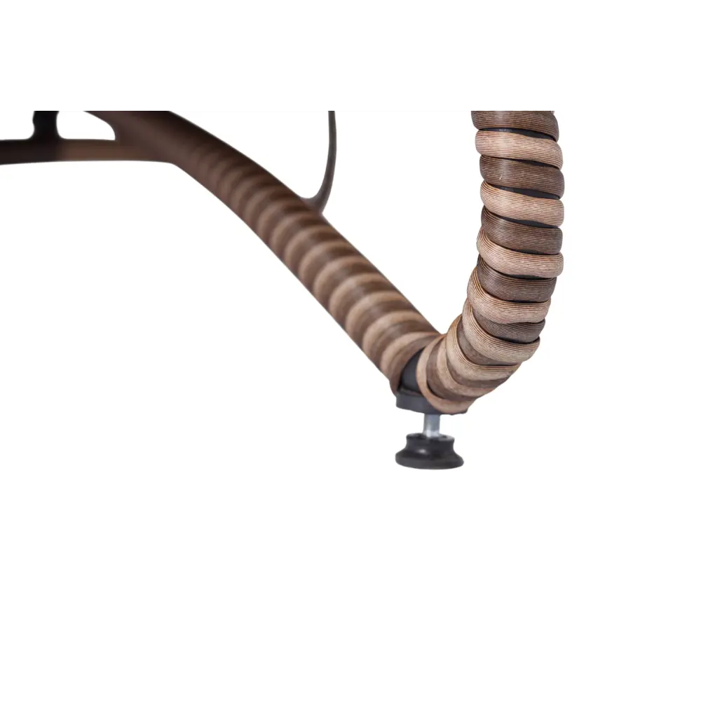 Диван садовый Niko 190x85x82 см искусственный ротанг темно-коричневый Santreyd STLM-2096317 - Вид №15