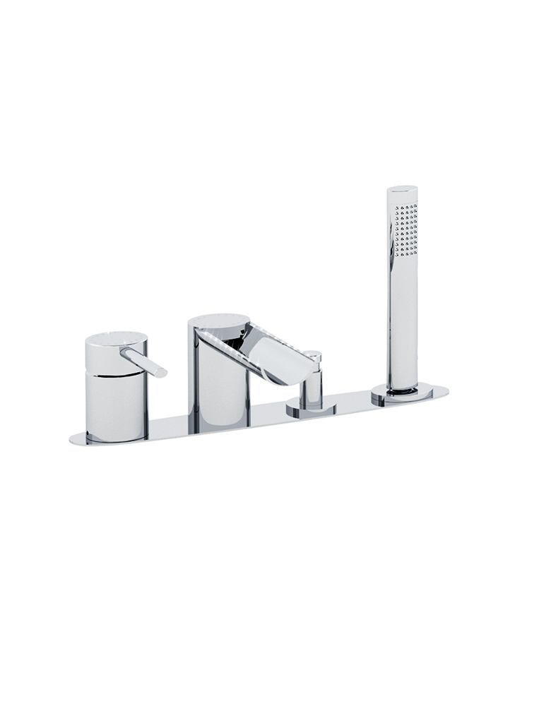 8301/2/P Bellosta Rubinetterie СМЕСИТЕЛЬ ДЛЯ ВАННЫ C / PLATE C / SWAROVSKI 