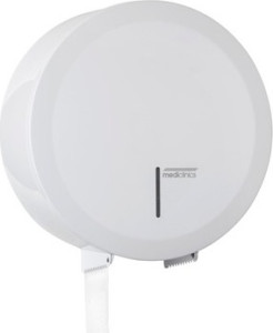 PR2789 Диспенсер для туалетной бумаги Standard-Industrial из стали белого цвета mediclinics