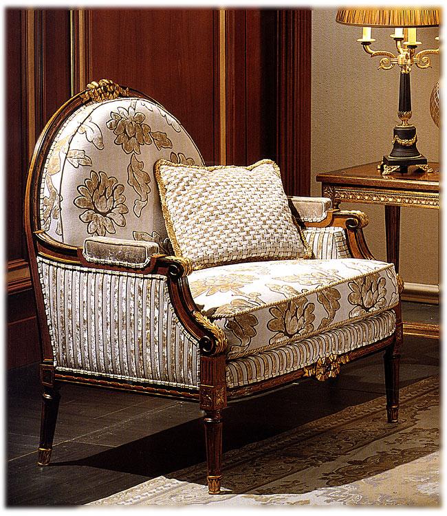 Кресло Luigi XVI Ovalone BUSNELLI ADAMO 5605 