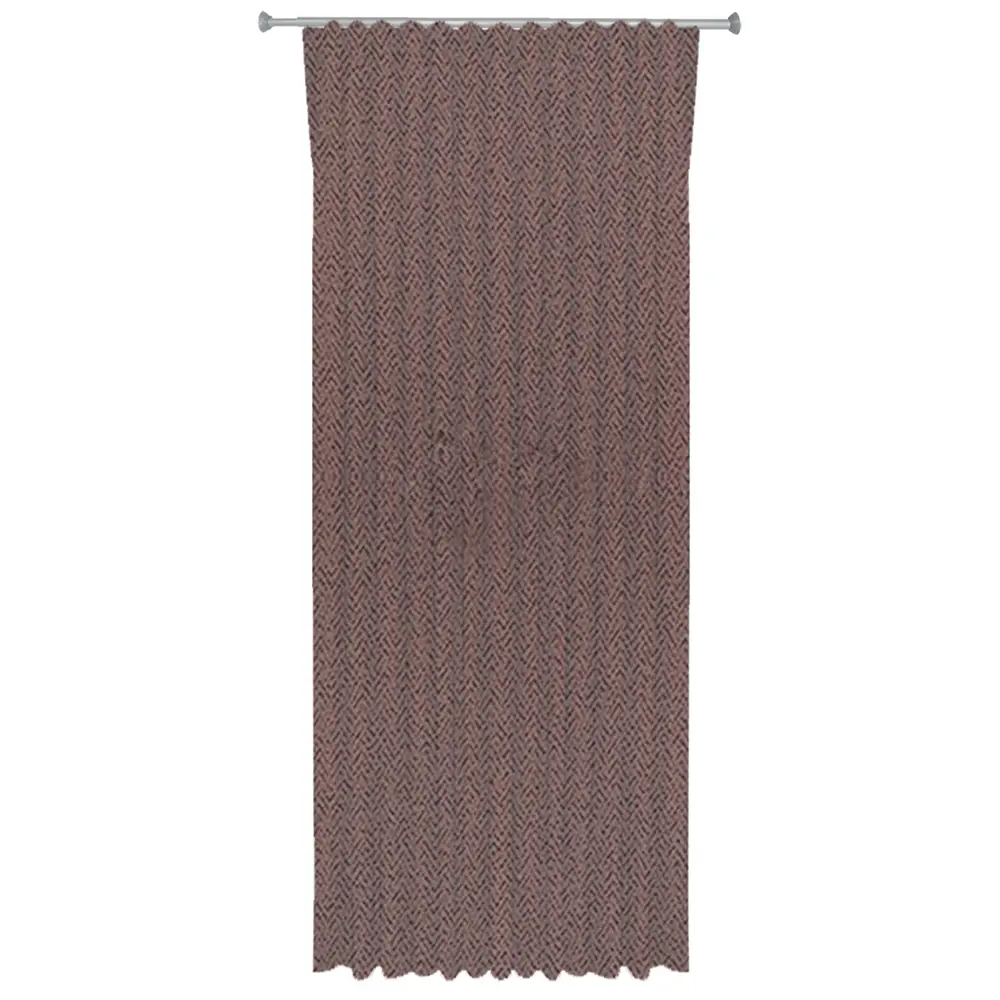 Штора WITERRA на ленте димаут 200x280 см терракотовый 89427490 STLM-1565984 - Вид №1