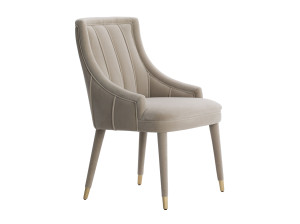 Мягкий стул из ткани