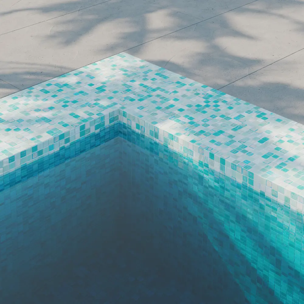 Мозаика Pietra Verde Mix Opal стекломасса 31.1x4.9 см цвет разноцветный Santreyd Мозаика Onix STLM-2139092