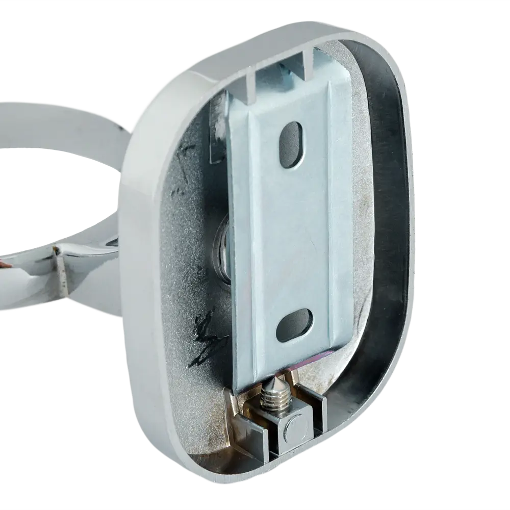 Стакан подвесной для зубных щёток Mr Penguin «Квадрат», металл, цвет хром STLM-2087979 - Вид №1