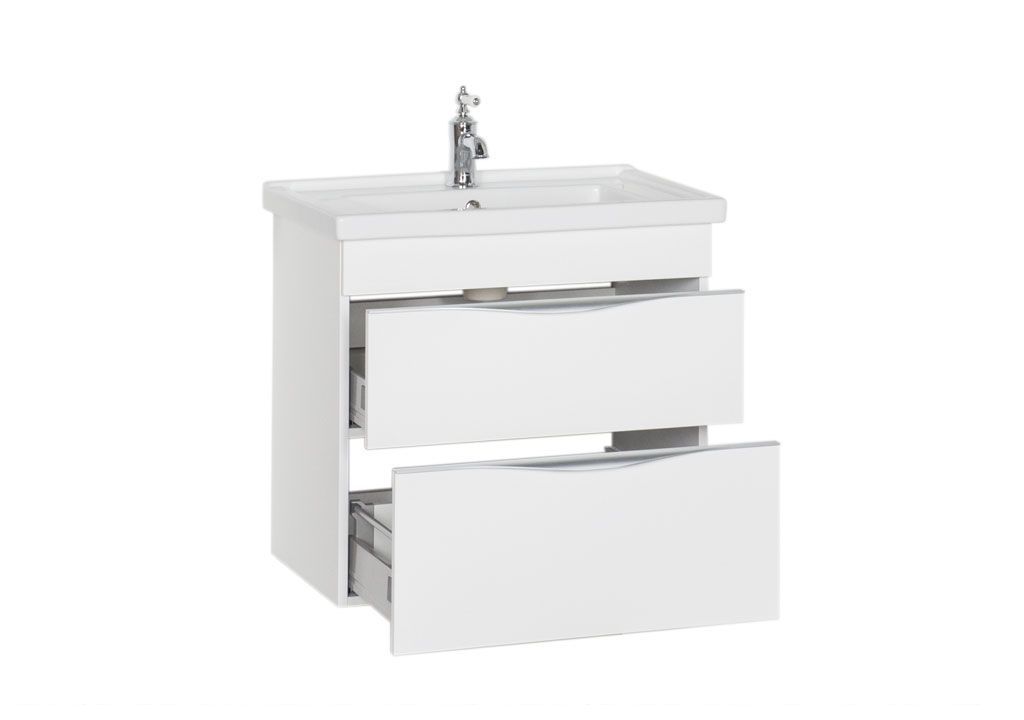 Тумба с раковиной Aquanet Эвора 70 белый 0018430700182323 - Вид №2