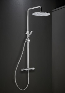 1381690 Mix Round 160Cc M Душевая Головка Ø300Mm Hafa  Хромированный