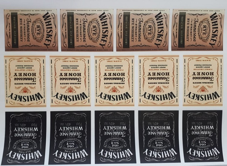 111 Водорастворимые картинки №02 21.6 x 14 см "Виски" Арт. Выдумщики 