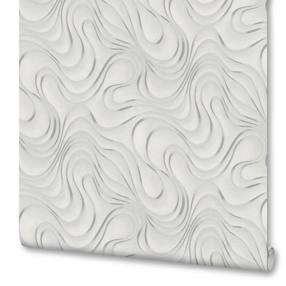 Обои флизелиновые Marburg Colani серые 1.06 м 97996 STLM-2038799