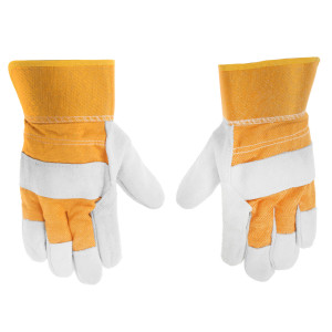 Перчатки спилковые/кожаные FinePower WGC0221 4814587