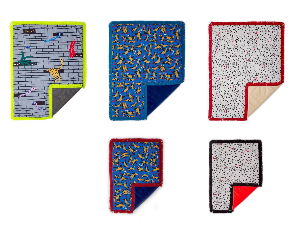 072135 Плед TÁPAME MUCHO Urban Jungle 180*140 SANCAL Tapame Mucho  - Вид №3