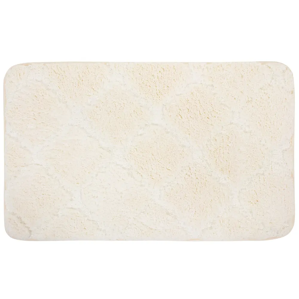 Коврик для ванной комнаты «Quiet» 50х80 см цвет белый Santreyd BSM-21-0217-WHITE STLM-2091272