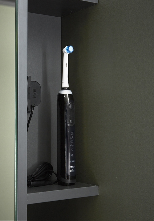 1390791 Хранение Зеркало Helfigur Store Antracit 400 Hafa  Антрацитовый  - Вид №1