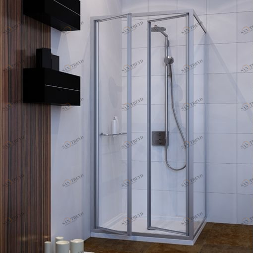 Душевая кабина 100x100 GK-402 стекло прозрачное GUTEWETTER PRACTIC SQUARE 100X100GK402